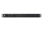 ATEN Technology Aten Basis PDU PE0118SG 1U, 18 Port, 10A, Kabellänge