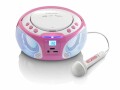 Lenco Radio/CD-Player SCD-650 Pink, Radio Tuner: FM