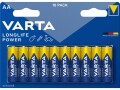 Varta Batterie Longlife Power AA 10 Stück, Batterietyp: AA