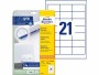 Avery Zweckform Universal-Etiketten 6170 64x36 mm, 30 Blatt, Klebehaftung