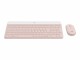 Logitech LOGI MK470 Slim Combo - ROSE - (ITA), LOGITECH