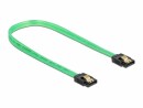 DeLock SATA-Kabel UV Leuchteffekt grün