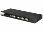 DrayTek Switch VigorSwitch G1280 28 Port, SFP Anschlüsse: 4