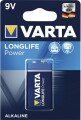 Varta Batterie Longlife Power 9 V 1 Stück, Batterietyp