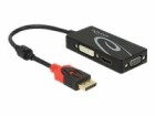 DeLock Adapter 4K DisplayPort - HDMI/DVI-I/VGA, Kabeltyp