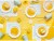 Bild 2 Partydeco Einwegteller Sonne 18 cm, 6 Stück, Gelb, Produkttyp