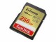 SanDisk SDXC-Karte Extreme 256 GB, Speicherkartentyp: SDXC (SD 3.0)