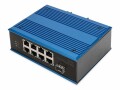 Digitus Fast Ethernet PoE Switch Unmanaged, 8-Port