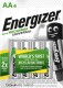 ENERGIZER Batterie Akku - E30137600 AA/HR06, 1300mAh, 4 Stück
