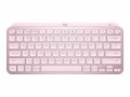 Logitech Tastatur MX Keys Mini Rose CH-Layout, Tastatur Typ