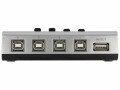 DeLock Switchbox USB 2.0, 4 Port, Anzahl Eingänge: 4