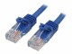 StarTech.com - 2m Blue Cat5e / Cat 5 Snagless Patch Cable