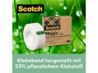 Scotch Klebeband Scotch Magic A greener choice 19 mm