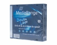 MediaRange - 5 x DVD+R DL - 8.5 GB