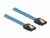 Bild 2 DeLock SATA-Kabel UV Leuchteffekt blau 50 cm, Datenanschluss