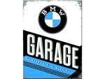 Nostalgic Art Haftmagnet BMW Garage 1 Stück, Blau/Schwarz/Weiss