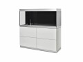 OASE Aquarienkombination HighLine optiwhite 400, Weiss, 413 l