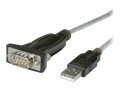 Roline Konverterkabel USB zu RS232, 1,8m