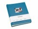 Semikolon Fotoalbum Finestra Medium Blau, 80 cremeweisse Seiten