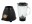 Image 1 FURBER Wasserkocher, Standmixer und Toaster Set, Schwarz matt