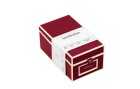 Semikolon Visitenkartenbox Rot, Anzahl Visitenkarten: 480 Stück