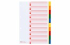 Kolma Register A4 KolmaFlex 1-10 Farbig, Einteilung: Blanko