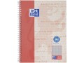 Oxford Notizbuch Collegeblock kariert, A5+, Rot, Produkttyp