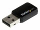 StarTech.com - USB 2.0 AC600 Mini Dual Band Wireless-AC Network Adapter - 1T1R