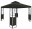 Image 0 Gonser Gartenpavillon Gazebo 3 x 3 m anthrazit