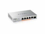 ZyXEL PoE++ Switch XMG-105HP 6 Port, SFP Anschlüsse: 0