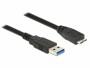 DeLock USB 3.0-Kabel USB A - Micro-USB B