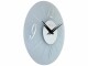 NeXtime Wanduhr Dali Transparent/Weiss, Form: Rund, Detailfarbe