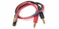 E+P EP Ladekabel 4 mm Bananenstecker zu 5.5 mm Goldstecker