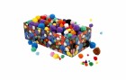 Creativ Company Pompon Set Mehrfarbig, Material: Plüsch, Detailfarbe