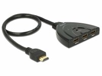 DeLock Verteiler 3 Port HDMI Switch 60cm