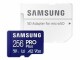 Samsung microSDXC-Karte Pro Plus (2023) 256 GB, Speicherkartentyp