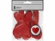 Creativ Company Luftballon Rot, 8 Stück, Packungsgrösse: 8 Stück