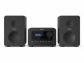 Sharp Micro-HiFi Anlage XL-B520D – Schwarz, Radio Tuner: FM