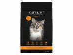 Cat's Love Trockenfutter Trockenfutter Adult Pute & Wild, 2 kg