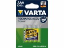 Varta Professional - Batterie 4 x AAA NiMH 1000