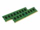 Kingston ValueRAM - DDR3 - kit - 8 GB