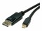 Bild 1 Roline Mini DisplayPort - Displayport Verbindungskabel - 1 m - 8K - HDR - Schwarz
