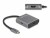 Image 3 DeLock 2-Port Signalsplitter USB-C ? 2x HDMI, Anzahl Ports