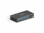 PureTools Switcher PT-SW-HD41USB HDMI, Stromversorgung: 12 V, Max