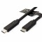 Bild 1 Roline USB 3.2 Gen 2 Kabel, Power Delivery 20V5A, C-C, ST/ST, 20 Gbit/s, schwarz, 1,5 m
