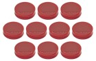 Magnetoplan Haftmagnet Ergo Medium Ø 3 cm Rot, 10