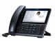 MITEL Tischtelefon 6873 SIP Schwarz, SIP-Konten: 24 ×, PoE