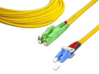 Lightwin LWL-Patchkabel E2000/APC-LC, Singlemode, Duplex, 2m