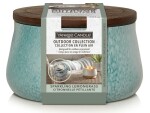 Yankee Candle Gartenkerze Sparkling Lemongrass 11.5 x 6.8 cm, Türkis