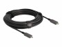 DeLock Optisches Kabel 4K 10Gbps USB Type-C - USB